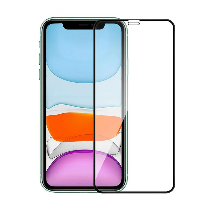 Full Coverage Tempered Glass Screen Protector For iPhone 12 Pro Max