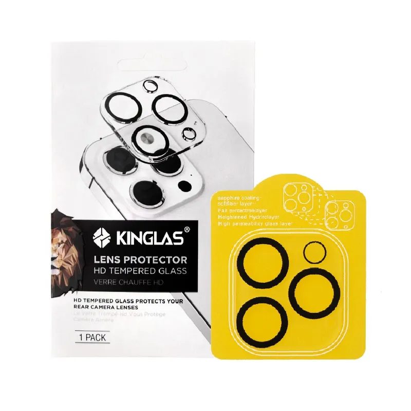 Kinglas 3D Silk Printing Camera Lens Protector Film for iPhone 12 Pro Max