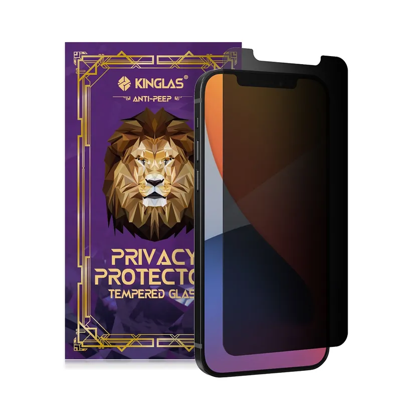 Kinglas Privacy Tempered Glass Screen Protector For iPhone 12 mini