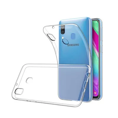 Mercury Transparent Jelly Case Cover for Samsung Galaxy A20 / A30