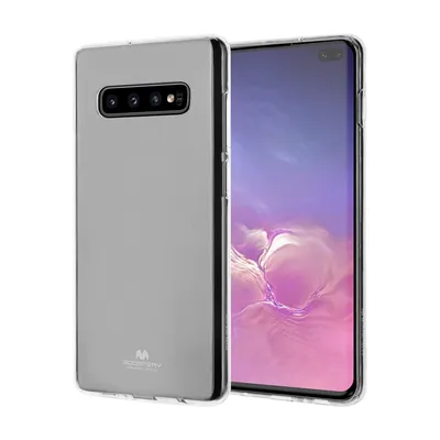 Mercury Transparent Jelly Case Cover for Samsung Galaxy S10