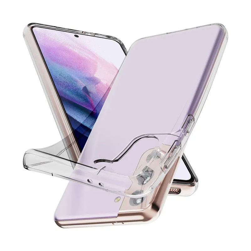Mercury Transparent Jelly Case Cover for Samsung Galaxy S21