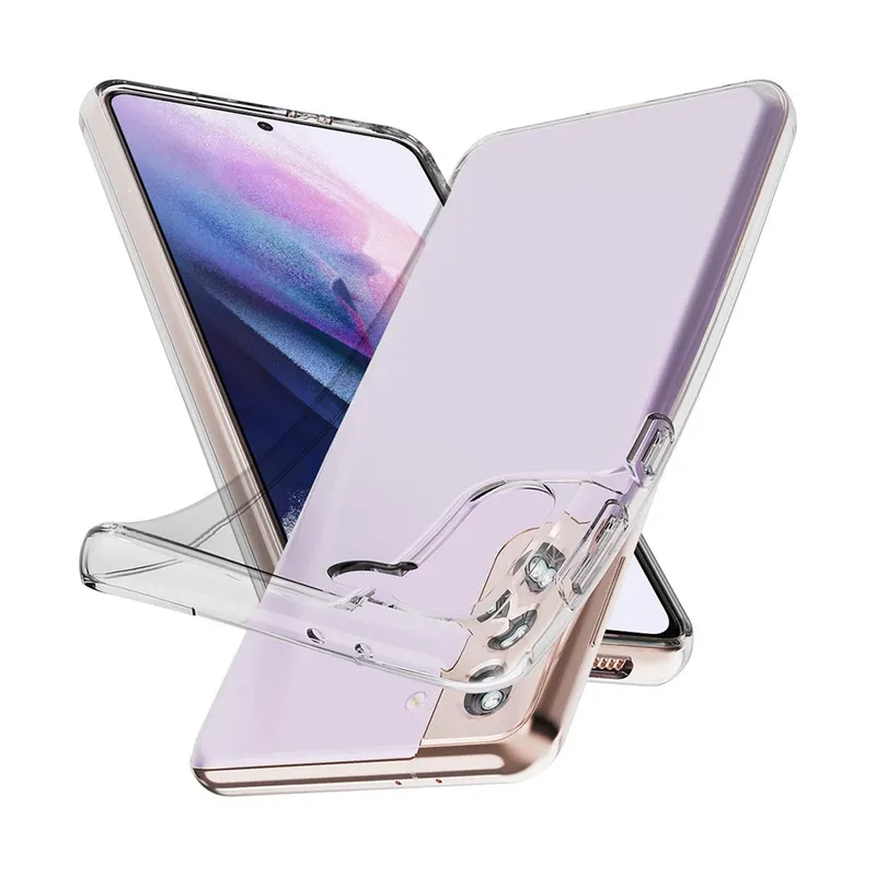 Mercury Transparent Jelly Case Cover for Samsung Galaxy S21 Plus