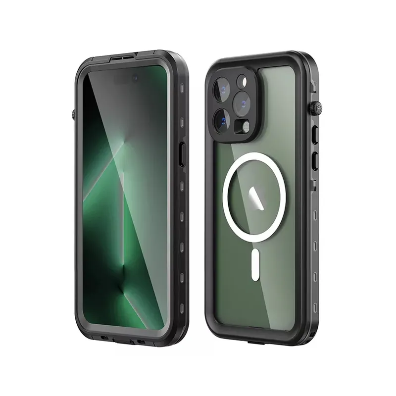 Redpepper Dot+ IP68 Waterproof Case Cover with Magnetic Ring for iPhone 14