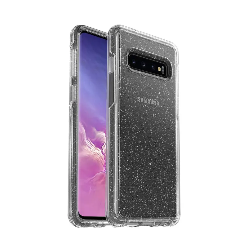 Shiny Clear Acrylic Shockproof Case Cover for Samsung Galaxy S10 Plus