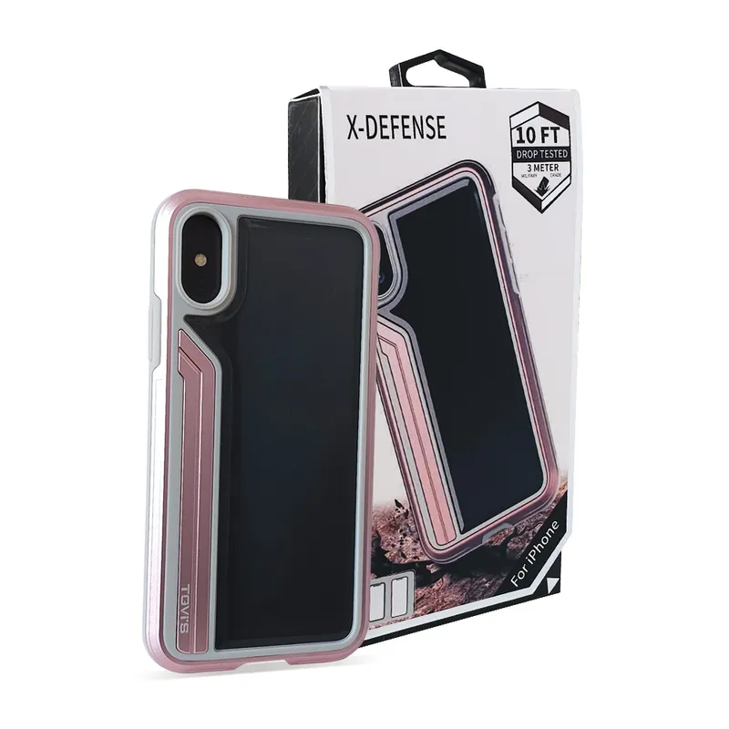 X-doria Original Defense Shield Case Cover for iPhone X / XS - Pink