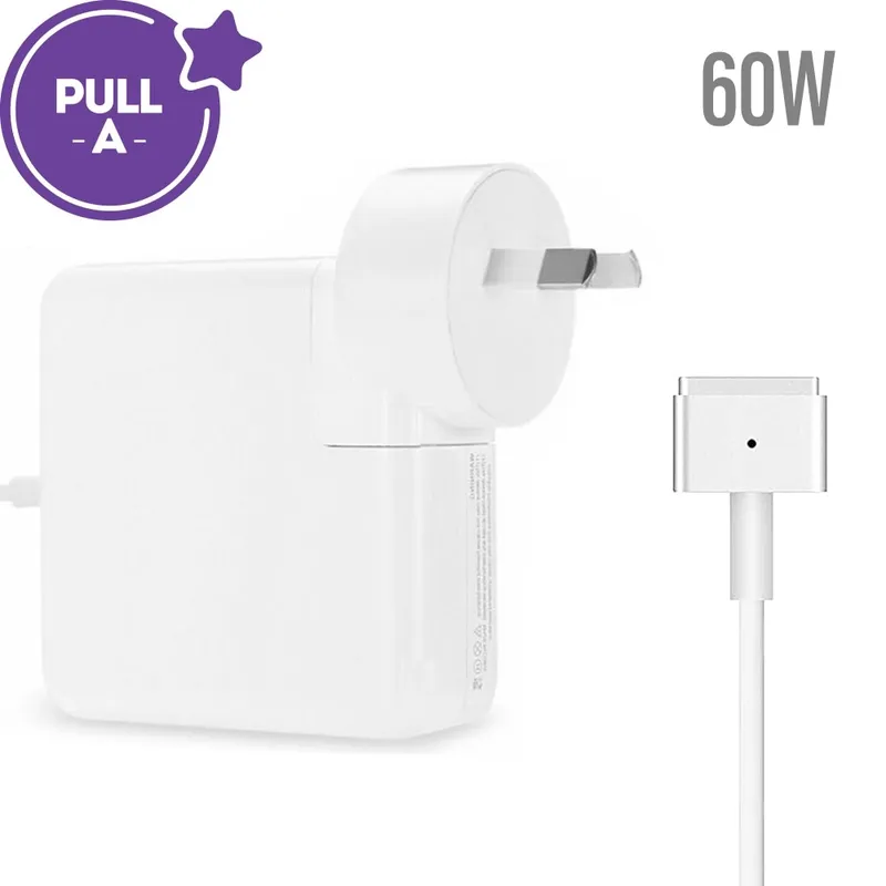 60W MagSafe 2 Power Adapter MacBook Pro with 13-inch Retina display (T-Style, AU Plug) (PULL-A)