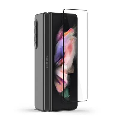 Full Coverage Tempered Glass Screen Protector for Samsung Galaxy Z Fold5 (Outside Screen Only)