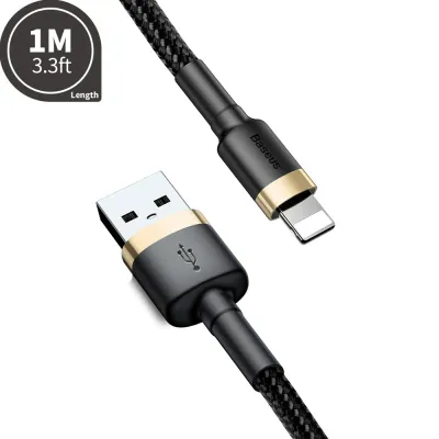 Baseus Cafule Fast Charge USB Data Charging Cable for iPhone 1M