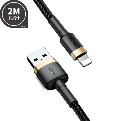 Baseus Cafule Fast Charge USB Data Charging Cable for iPhone 2M