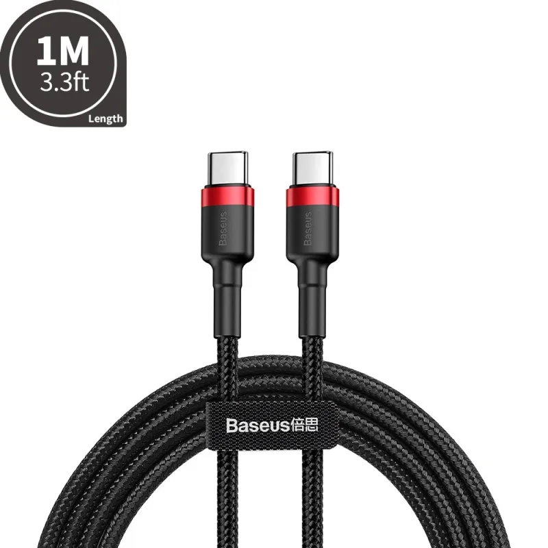 Baseus Cafule USB-C PD2.0 60W Flash Charging Data Cable