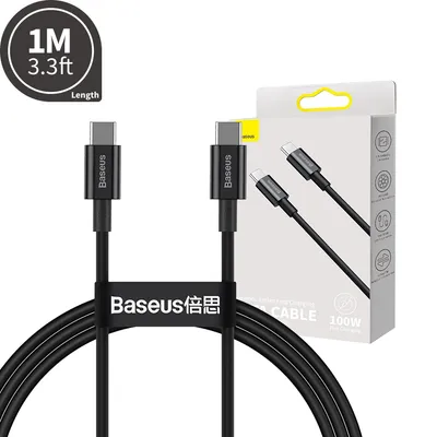 Baseus Superior Series Fast Charging Data Cable USB-C to USB-C 100W 1M