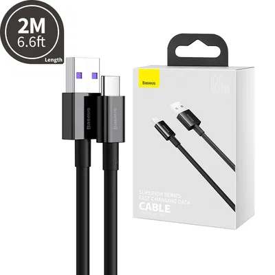 Baseus Superior Series Fast Charging Data Cable USB to USB-C 66W 2M