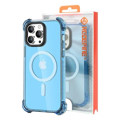 iPhone 15 Bounce Impact Clear Shockproof Case Cover With Magnetic Ring