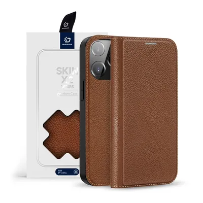 DUX DUCIS SKIN-X2 Series Magnetic Flip Case Cover for iPhone 14 Pro