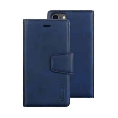 Hanman 2 in 1 Detachable Magnetic Flip Leather Wallet Cover Case for iPhone 6 / 6S / 7 / 8 / SE (202