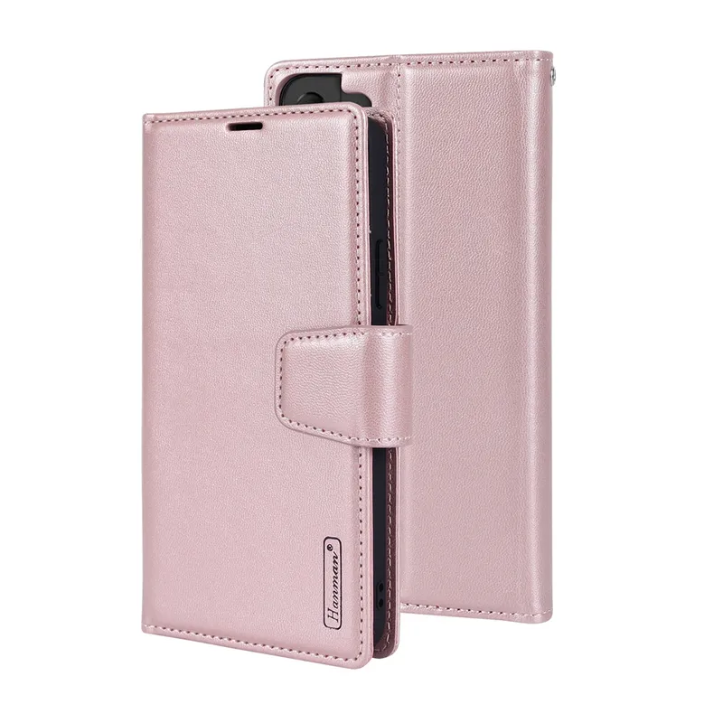Hanman 2 in 1 Detachable Magnetic Flip Leather Wallet Cover Case for Samsung Galaxy S23 Plus