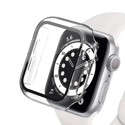 REDEFINE Hard PC Case with Tempered Glass Screen Protector for Apple Watch Series 4 / 5 / 6 / SE 40mm