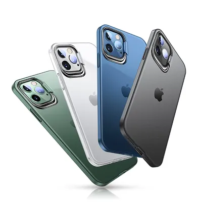 Invisible Bracket Protection Case Cover for iPhone 12 / 12 Pro (6.1'')