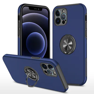 Magnetic Ring Holder Shockproof Cover Case for iPhone 12 Pro Max
