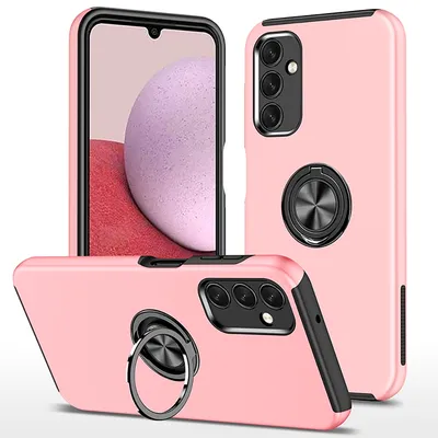 Magnetic Ring Holder Shockproof Cover Case for Samsung Galaxy A14 4G / 5G