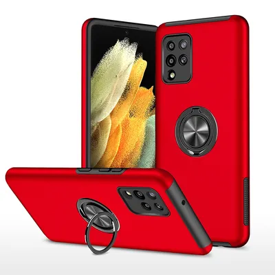 Magnetic Ring Holder Shockproof Cover Case for Samsung Galaxy A42 5G A426