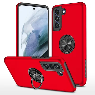 Magnetic Ring Holder Shockproof Cover Case for Samsung Galaxy S21