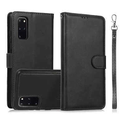 Magnetic Split PU Leather Flip Wallet Cover Case for Samsung Galaxy S20 Plus