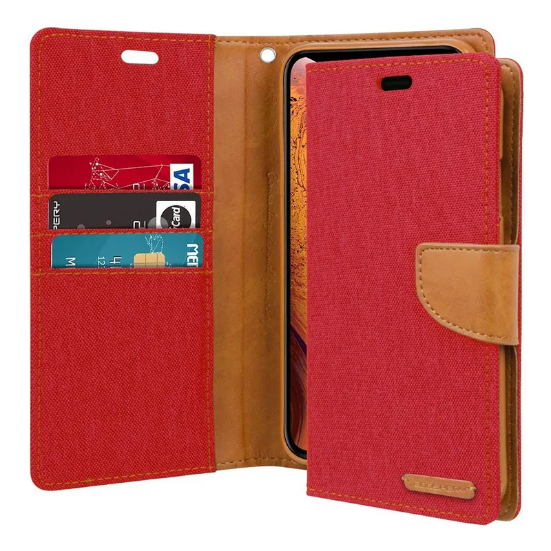 Mercury Canvas Diary Case for iPhone XS Max