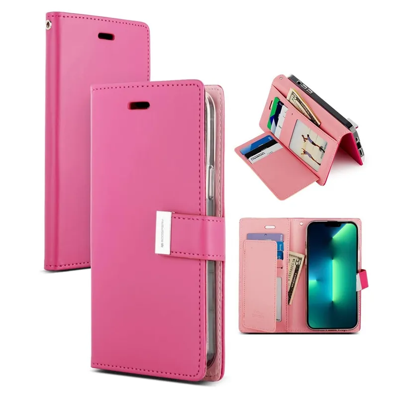 Mercury Rich Diary Case for iPhone 14 Pro