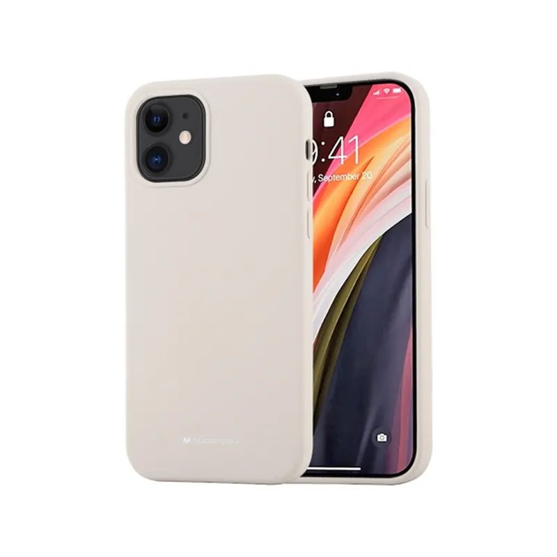 Mercury Silicone Cover Case for iPhone 12 mini (5.4'')