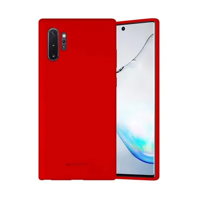 Mercury Silicone Cover Case for Samsung Galaxy Note 10 Plus