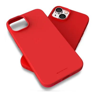 Mercury Soft Feeling Jelly Cover Case for iPhone 15 Plus