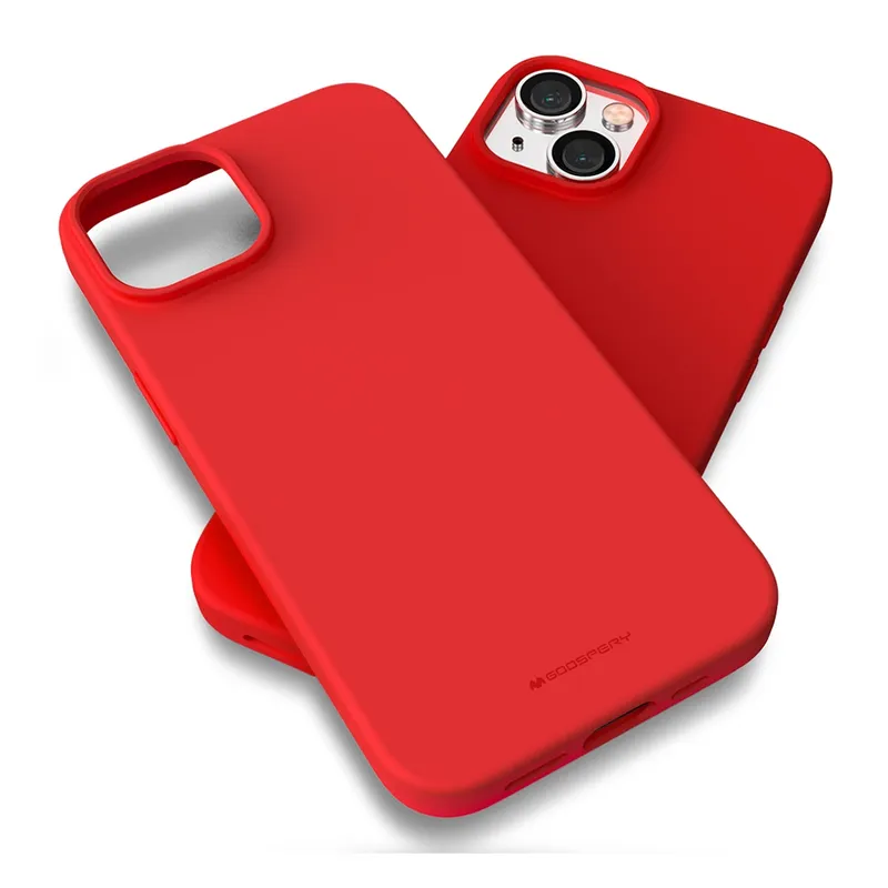 Mercury Soft Feeling Jelly Cover Case for iPhone 15 Plus