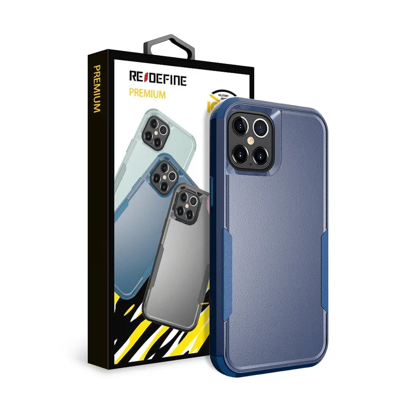 Re-Define Premium Shockproof Heavy Duty Armor Case Cover for iPhone 12 Pro Max (6.7'')
