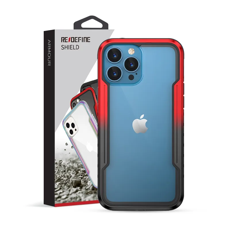 Re-Define Shield Shockproof Heavy Duty Armor Case Cover for iPhone 13 / 14