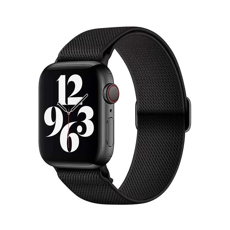 REDEFINE Stretchy Nylon Watch Band for Apple Watch S1 S2 S3 (38mm) / S4 S5 S6 SE (40mm) / S7 S8 S9 (41mm) / S10 S11 (42mm)