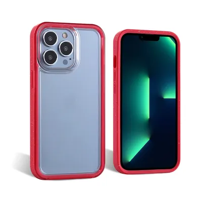 Shockproof Corner Bumper Tract Clear Case for iPhone 13
