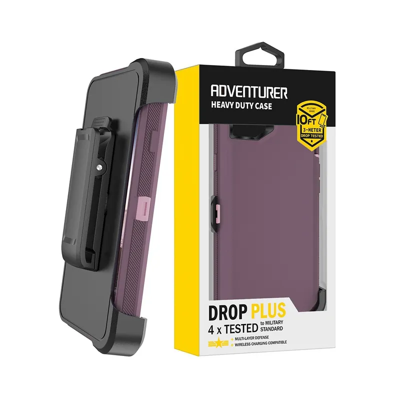 Shockproof Robot Armor Hard Plastic Case with Belt Clip for iPhone 6 / 6s / 7 / 8 / SE (2020) / SE