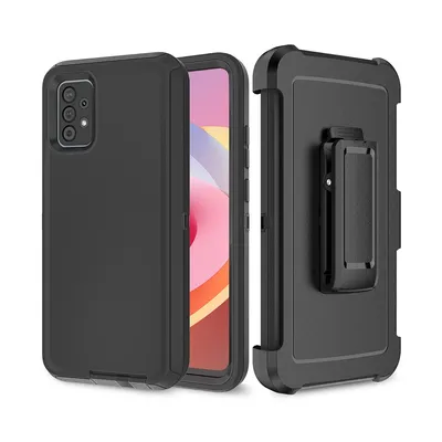 Shockproof Robot Armor Hard Plastic Case with Belt Clip for Samsung Galaxy A53 5G A536
