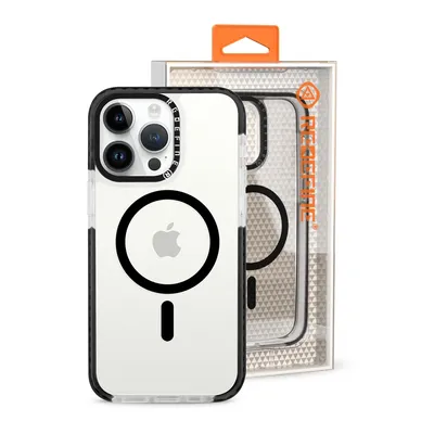 Transparent Candy Color Frame Shockproof Magsafe Case for iPhone 14 Pro