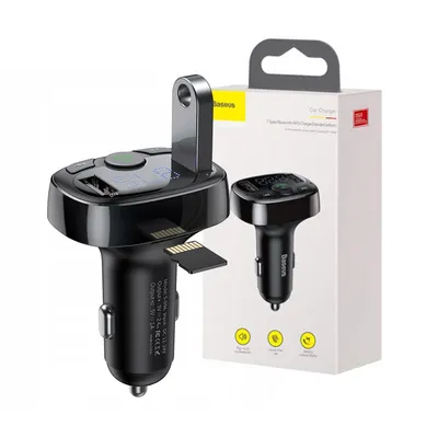 Baseus T Typed S-09A Bluetooth MP3 Car Charger