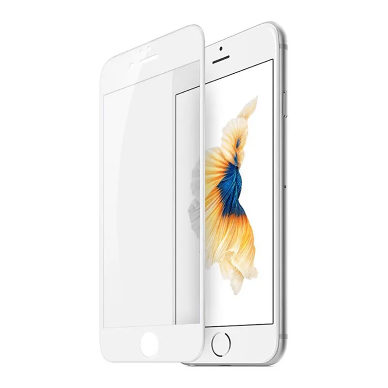 Full Coverage Tempered Glass Screen Protector For iPhone 7 Plus / 8 Plus