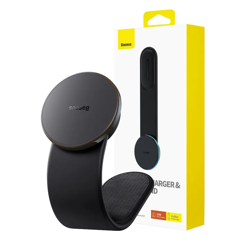 Baseus C02 Pro Series Magnetic Wireless Charging Car Mount-Cluster