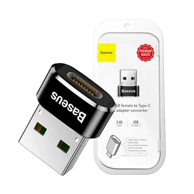 Baseus Mini USB-C Female to USB Male Adapter Converter
