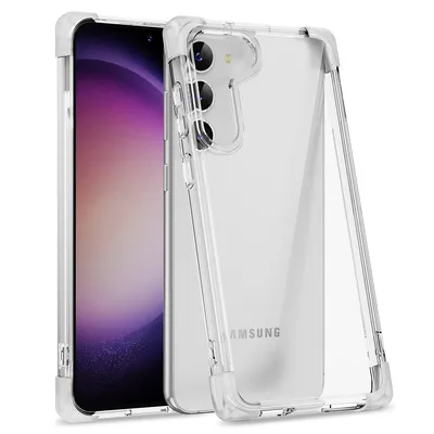 Anti-Shock Space Protective Clear Case Cover for Samsung Galaxy S24 - Transparent