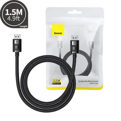 Baseus High Definition Series DP 8K to DP 8K Adapter Cable 1.5M-Cluster