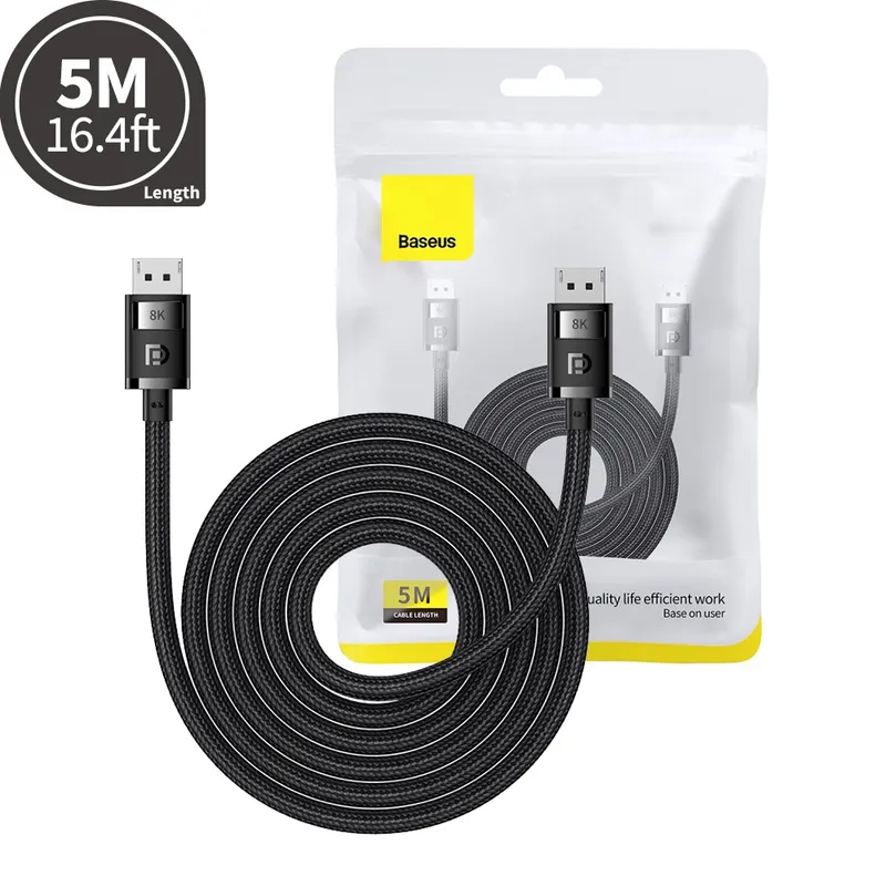 Baseus High Definition Series DP 8K to DP 8K Adapter Cable 5M