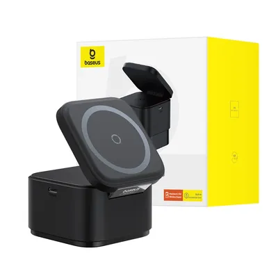 Baseus MagPro 2-in-1 Magnetic Wireless Charger 25W