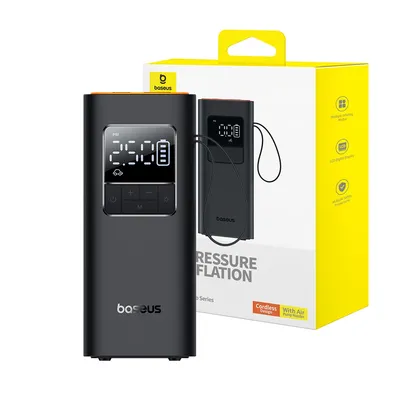 Baseus Super Mini Pro Series Wireless Car Inflator-Cluster
